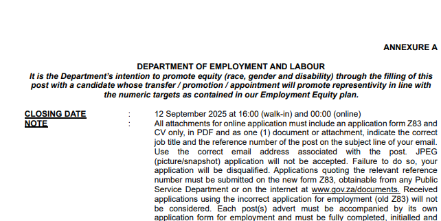 Presidential Youth Employment Initiative (PYEI)  – 2025